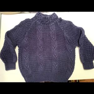 CHILD’S OUTBACK RED FISHERMAN’S KNIT SWEATER.